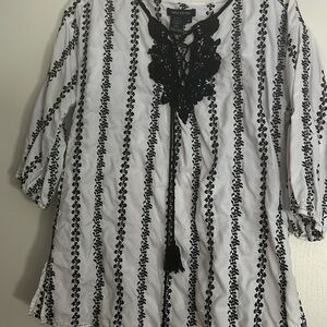 MAX EDITION peasant blouse size Small